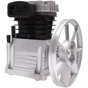 CNCEST Air Compressor Pump Head, 3 HP Air Compressor Head with 2 Cylinders Oil Lubricated Air Compressor with Belt Pulley Air Compressor Motor Head(3HP CNCEST Air Compressor Pump Head, 3 HP Air Compressor Head with 2 Cylinders Oil Lubricated Air Compressor with Belt Pulley Air Compressor Motor Head(3HP