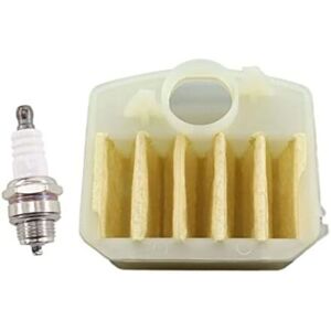 Gotrays - Air Filter with Spark Plug for Husqvarna 340 345 346 350 351 353 Chainsaw Replaces 537024003 Gotrays - Air Filter with Spark Plug for Husqvarna 340 345 346 350 351 353 Chainsaw Replaces 537024003