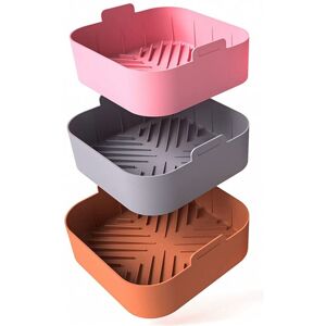 Tlily - Air Fryer Silicone Liners for 4-8 qt Basket Accessories Tlily - Air Fryer Silicone Liners for 4-8 qt Basket Accessories