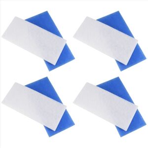 TLILY Airbrush Hobby Booth Filter Set, Fiberglass Replace Compatible for Master, 4Pcs Blue TLILY Airbrush Hobby Booth Filter Set, Fiberglass Replace Compatible for Master, 4Pcs Blue