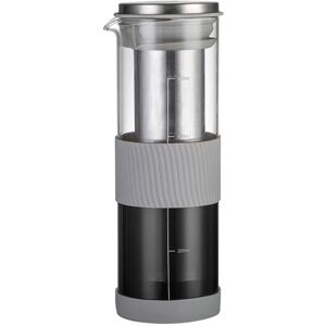 TLILY Airtight Cold Brew Coffee Maker & Tea Infuser - 800ml Glass Carafe Pitcher for Iced Brewing,Glass Po TLILY Airtight Cold Brew Coffee Maker & Tea Infuser - 800ml Glass Carafe Pitcher for Iced Brewing,Glass Po