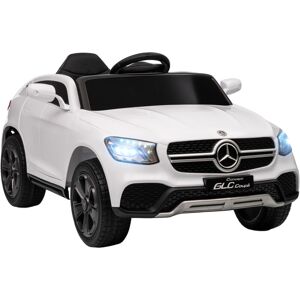 Aiyaplay - Mercedes-Benz glc Licensed Kids Ride on Car with Remote, White Aiyaplay - Mercedes-Benz glc Licensed Kids Ride on Car with Remote, White