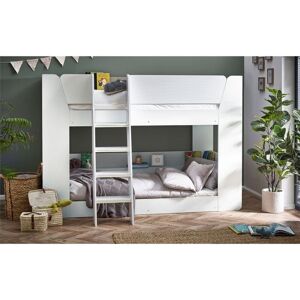 MARLBOROUGH All White Finish Bunk Bed 3ft (90cm) MARLBOROUGH All White Finish Bunk Bed 3ft (90cm)