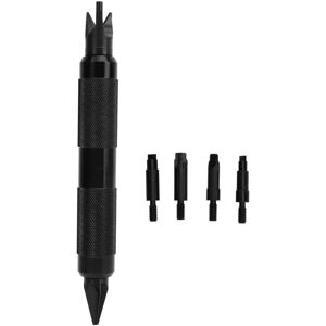 GROOFOO Aluminium Alloy Case Prep Multitool Case Chamfer Deburring Hand Tools Pocket Cleaners Reamers for Reloading Removing Crimps Noir GROOFOO Aluminium Alloy Case Prep Multitool Case Chamfer Deburring Hand Tools Pocket Cleaners Reamers for Reloading Removing Crimps Noir