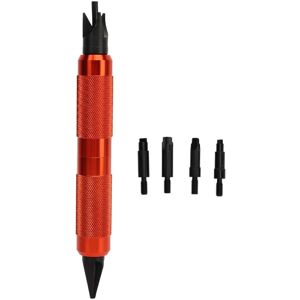 GROOFOO Aluminium Alloy Case Prep Multitool Case Chamfer Deburring Hand Tools Pocket Cleaners Reamers for Reloading Removing Crimps Orange GROOFOO Aluminium Alloy Case Prep Multitool Case Chamfer Deburring Hand Tools Pocket Cleaners Reamers for Reloading Removing Crimps Orange
