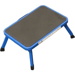 Securefix Direct - Aluminium Single Folding Step Stool Blue (Caravan Non Slip Platform Foldable Collapsible) Securefix Direct - Aluminium Single Folding Step Stool Blue (Caravan Non Slip Platform Foldable Collapsible)