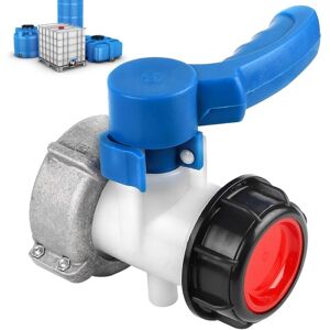 Alwaysh - 1000L Tank Tap DN40(62mm), 1000L Plastic Water Tank Valve, Tank Adapter - Leak, Anti-Corrosion Water Tank Connector, Water Tank Adapter, Alwaysh - 1000L Tank Tap DN40(62mm), 1000L Plastic Water Tank Valve, Tank Adapter - Leak, Anti-Corrosion Water Tank Connector, Water Tank Adapter,