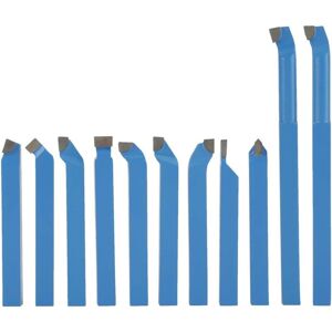 Alwaysh - 11Pcs Metal Lathe Tools Carbide Tipped Lathe Tool Set Turning Tool Set Carbide Tipped Lathe Tools for Milling Turning 10×10mm Alwaysh - 11Pcs Metal Lathe Tools Carbide Tipped Lathe Tool Set Turning Tool Set Carbide Tipped Lathe Tools for Milling Turning 10×10mm