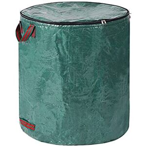 ALWAYSH 2 Pack Garden Bags with Lid - 120L - Green Waste Bags - Foldable - With Handles - Reusable - Self-Standing - Made of Sturdy Polypropylene Fabric ALWAYSH 2 Pack Garden Bags with Lid - 120L - Green Waste Bags - Foldable - With Handles - Reusable - Self-Standing - Made of Sturdy Polypropylene Fabric