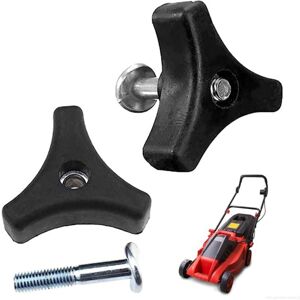 2 pcs Lawn Mower Handle, Triangular Lawn Mower Handle Screw, Lawn Mower Handle Bolt, Lawn Mower Accessories, Lawn Mower Bolt - Alwaysh 2 pcs Lawn Mower Handle, Triangular Lawn Mower Handle Screw, Lawn Mower Handle Bolt, Lawn Mower Accessories, Lawn Mower Bolt - Alwaysh