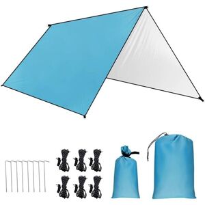Alwaysh - 3x3m Waterproof Rectangle Sun Shade Sail, Water Resistant Shade Cloth, 3x3m Rectangle Sun Shade Net with Ground Pegs and Ropes Alwaysh - 3x3m Waterproof Rectangle Sun Shade Sail, Water Resistant Shade Cloth, 3x3m Rectangle Sun Shade Net with Ground Pegs and Ropes