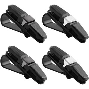 4 Pcs Glasses Holder for Car,Leather Car Glasses Holder,Magnetic Car Glasses Holder, Visor Glasses Holder Clip,Sunglasses Holder Clip - Alwaysh 4 Pcs Glasses Holder for Car,Leather Car Glasses Holder,Magnetic Car Glasses Holder, Visor Glasses Holder Clip,Sunglasses Holder Clip - Alwaysh