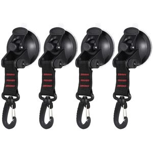 Alwaysh - 4 Pieces Suction Cup Anchor, Suction Cup Hook, Camping Fixing Hooks, Awning Suction Cup Fixing Hook for Car Side Tents Camping Accessory Alwaysh - 4 Pieces Suction Cup Anchor, Suction Cup Hook, Camping Fixing Hooks, Awning Suction Cup Fixing Hook for Car Side Tents Camping Accessory