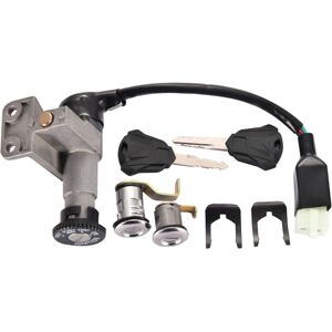 Alwaysh - 4 Wires Ignition Key Switch Assembly Replacement for GY6 49cc 50cc Taotao Scooter Moped Jonway 50QT-21 Alwaysh - 4 Wires Ignition Key Switch Assembly Replacement for GY6 49cc 50cc Taotao Scooter Moped Jonway 50QT-21
