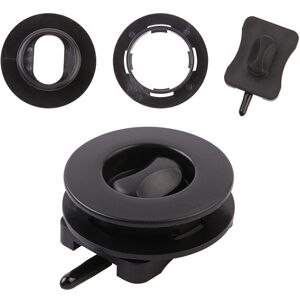 4pcs Anti-Slip Car Holder Rotating Buckle Plastic Car Holder Fastener Black Double Layer - Alwaysh 4pcs Anti-Slip Car Holder Rotating Buckle Plastic Car Holder Fastener Black Double Layer - Alwaysh