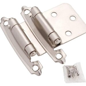 Alwaysh - 6 Pcs Door Hinge Self-Closing Hinge Cold-Rolled Steel Material Spring Hinge with Damper for Door Cupboard Shoe Cabinet Library Wine Cellar Alwaysh - 6 Pcs Door Hinge Self-Closing Hinge Cold-Rolled Steel Material Spring Hinge with Damper for Door Cupboard Shoe Cabinet Library Wine Cellar