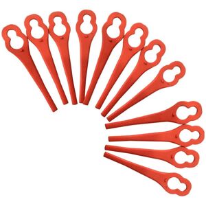 ALWAYSH 60 Pieces Grass Trimmer Blades, Replacement Blade for Lawn Mower, Plastic Knife for Cordless Lawn Mower, Replacement Blade for Lawn Mower and ALWAYSH 60 Pieces Grass Trimmer Blades, Replacement Blade for Lawn Mower, Plastic Knife for Cordless Lawn Mower, Replacement Blade for Lawn Mower and