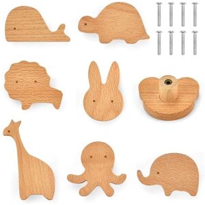 ALWAYSH 8 pcs Solid Wood Drawer Knobs Wooden Knobs for Dressers Wooden Cabinet Door Knobs Wooden Furniture Handle Wooden Drawer Knobs with Screws for ALWAYSH 8 pcs Solid Wood Drawer Knobs Wooden Knobs for Dressers Wooden Cabinet Door Knobs Wooden Furniture Handle Wooden Drawer Knobs with Screws for