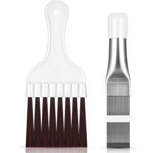 Alwaysh - Air Conditioner Brush,Air Conditioner Condenser Fin Comb,2pcs ac Fin Comb,Stainless Steel Fin Cleaner,Stainless Steel Cleaning Brush Alwaysh - Air Conditioner Brush,Air Conditioner Condenser Fin Comb,2pcs ac Fin Comb,Stainless Steel Fin Cleaner,Stainless Steel Cleaning Brush