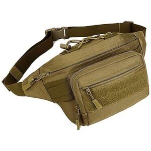 ALWAYSH Belt Bag Military Tactical Waist Bag Nylon Bag Multifunction Bag Men Women for Climbing/Running/Hiking/Hunting/Cycling/Sports/Camping/Trekking ALWAYSH Belt Bag Military Tactical Waist Bag Nylon Bag Multifunction Bag Men Women for Climbing/Running/Hiking/Hunting/Cycling/Sports/Camping/Trekking