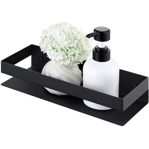 Alwaysh - Black Bathroom Shelf Wall Shelves 30CM Modern Bathroom Shower Shelf Stainless Steel Matte Black Alwaysh - Black Bathroom Shelf Wall Shelves 30CM Modern Bathroom Shower Shelf Stainless Steel Matte Black