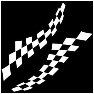 Alwaysh - Car Stickers,2 pcs Checkerboard Graphics Racing Stickers Personalized Car Sticker diy Decal Sticker for Car Body Side Skirt 120 30CM Alwaysh - Car Stickers,2 pcs Checkerboard Graphics Racing Stickers Personalized Car Sticker diy Decal Sticker for Car Body Side Skirt 120 30CM