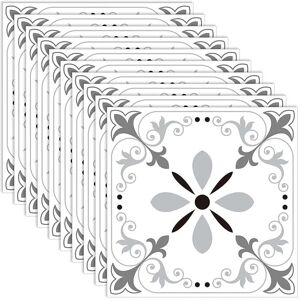 Alwaysh - Carrelage Adhesif sol, 10 Pièces Stickers Carrelage 20 x 20 cm, Autocollant Mural Peinture Bathroom Tiles Adhesive Wall Tiles, diy Alwaysh - Carrelage Adhesif sol, 10 Pièces Stickers Carrelage 20 x 20 cm, Autocollant Mural Peinture Bathroom Tiles Adhesive Wall Tiles, diy