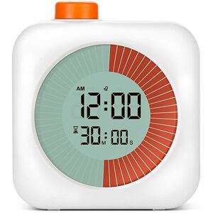 Alwaysh - Digital Visual Timer, Time Timer with Countdown, Alarm, Clock, 60 Minutes Stopwatch, for Cooking, Children and Adults, Studying, Working Alwaysh - Digital Visual Timer, Time Timer with Countdown, Alarm, Clock, 60 Minutes Stopwatch, for Cooking, Children and Adults, Studying, Working