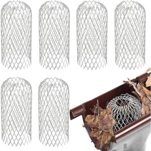 Alwaysh - Filtre Gouttière, Filtre Anti Feuille, Extensible Tamis de Filtre, Métal Gardes De Gouttière pour Maison, Avant-toit, Fossé, Égout, 6 pcs Alwaysh - Filtre Gouttière, Filtre Anti Feuille, Extensible Tamis de Filtre, Métal Gardes De Gouttière pour Maison, Avant-toit, Fossé, Égout, 6 pcs