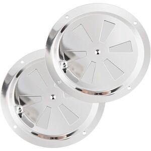 Alwaysh - Always 【High-quality stainless steel adjustable ceiling ventilation】 125 mm outer diameter - 3.5 mm drill holes - for 100 mm ventilation Alwaysh - Always 【High-quality stainless steel adjustable ceiling ventilation】 125 mm outer diameter - 3.5 mm drill holes - for 100 mm ventilation