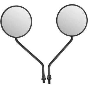 Motorcycle Rearview Mirror, Universal Round Side Mirrors Motorcycle Handlebar Mirror 2pcs (8mm) - Alwaysh Motorcycle Rearview Mirror, Universal Round Side Mirrors Motorcycle Handlebar Mirror 2pcs (8mm) - Alwaysh