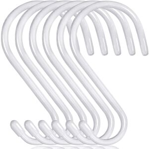 Alwaysh - Set of 6 Heavy Duty s Hooks, Rubber Coated s Hooks, Non-Slip Metal s Shaped Hangers for Cabinets, Garden, Garage, Kitchen, Hanging Alwaysh - Set of 6 Heavy Duty s Hooks, Rubber Coated s Hooks, Non-Slip Metal s Shaped Hangers for Cabinets, Garden, Garage, Kitchen, Hanging