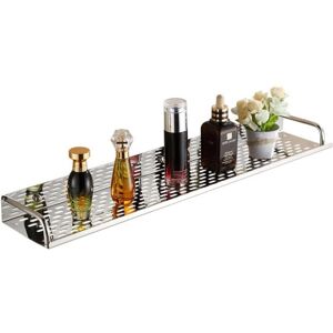 Alwaysh - Stainless Steel Bathroom Wall Shelf - Shower Shelf - Stainless Steel Bathroom Shelf Storage Bathroom Kitchen Accessories, 40 × 11 × 4cm Alwaysh - Stainless Steel Bathroom Wall Shelf - Shower Shelf - Stainless Steel Bathroom Shelf Storage Bathroom Kitchen Accessories, 40 × 11 × 4cm