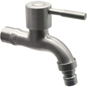 Alwaysh - Stainless Steel Wall Mounted Bathroom Sink Faucet Washing Machine Garden Taps Alwaysh - Stainless Steel Wall Mounted Bathroom Sink Faucet Washing Machine Garden Taps