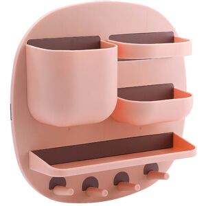 Alwaysh - Supports De Télécommandes, Boîte De Rangement De Téléphone à Télécommande Murale Auto-adhésive avec 4 Crochets Support De Stockage De Alwaysh - Supports De Télécommandes, Boîte De Rangement De Téléphone à Télécommande Murale Auto-adhésive avec 4 Crochets Support De Stockage De