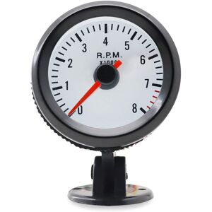 Tachometer Gauge, 2' 52 mm 12V Blue led 0-8000 rpm Tachometer Tachometer with Sensor for Car/Boat/Truck/ATV - Alwaysh Tachometer Gauge, 2' 52 mm 12V Blue led 0-8000 rpm Tachometer Tachometer with Sensor for Car/Boat/Truck/ATV - Alwaysh