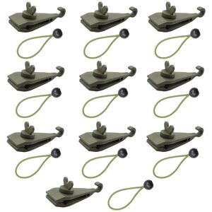 Alwaysh - Tarpaulin Clips, Tarpaulin Fastener Clips - Heavy Duty Tarpaulin Clips with Locking Grip, 10 Pieces, with Ball Bungee Cord, Awnings & Pool Alwaysh - Tarpaulin Clips, Tarpaulin Fastener Clips - Heavy Duty Tarpaulin Clips with Locking Grip, 10 Pieces, with Ball Bungee Cord, Awnings & Pool