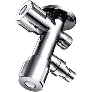 Alwaysh - Washing Machine Toilet Double Switch Faucet Supplies Washing Machine Stop Valves Spray Machine Washing Machine Alwaysh - Washing Machine Toilet Double Switch Faucet Supplies Washing Machine Stop Valves Spray Machine Washing Machine