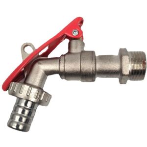 Alwaysh - with Hose Connector - Lockable - Brass - Ideal as Outdoor Tap/Washing Machine Tap/Faucet/Stopcock Alwaysh - with Hose Connector - Lockable - Brass - Ideal as Outdoor Tap/Washing Machine Tap/Faucet/Stopcock