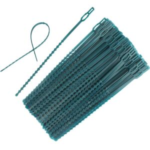 Alwaysh - 100 Pcs Adjustable Garden Plant Twist Ties, Plastic Twist Ties for Supporting and Fixing Climbing Plants Alwaysh - 100 Pcs Adjustable Garden Plant Twist Ties, Plastic Twist Ties for Supporting and Fixing Climbing Plants