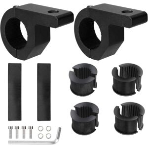 Alwaysh - 2Pcs 19-32mm Universal Work Light Mounting Bracket Bar Tube Clamp Mount for Off-Road Car Truck Motorcycle Alwaysh - 2Pcs 19-32mm Universal Work Light Mounting Bracket Bar Tube Clamp Mount for Off-Road Car Truck Motorcycle