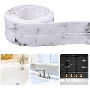 Alwaysh - 2pcs Caulking Tape pvc Sealing Strip Self Adhesive Tape Waterproof Bathtub Seal Decorative Caulking Tape for Kitchen Sink Toilet Bathroom Alwaysh - 2pcs Caulking Tape pvc Sealing Strip Self Adhesive Tape Waterproof Bathtub Seal Decorative Caulking Tape for Kitchen Sink Toilet Bathroom