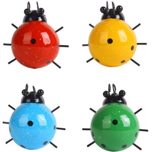 4 Pieces Metal Ladybug Decoration Metal Ladybug Wall Decor Metal Ladybugs Wall Art for Garden Lawn Home Decor Outdoor Wall Sculptures - Alwaysh 4 Pieces Metal Ladybug Decoration Metal Ladybug Wall Decor Metal Ladybugs Wall Art for Garden Lawn Home Decor Outdoor Wall Sculptures - Alwaysh