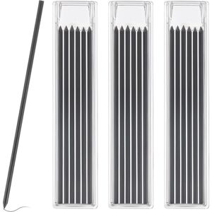 ALWAYSH 48Pcs Construction Pencil Leads, 2.8mm Construction Pencil, Solid Carpenter Pencil Refills Replacement, Waterproof Pencil Lead Refills for ALWAYSH 48Pcs Construction Pencil Leads, 2.8mm Construction Pencil, Solid Carpenter Pencil Refills Replacement, Waterproof Pencil Lead Refills for