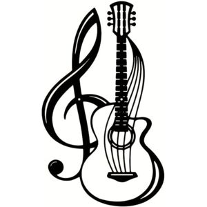 Alwaysh - Black Metal Wall Art Musical Notation Laser Cut Hanging, Wall Decor, Minimalist Sculpture, Gift for Music Lovers, Patio, Garden, Bedroom Alwaysh - Black Metal Wall Art Musical Notation Laser Cut Hanging, Wall Decor, Minimalist Sculpture, Gift for Music Lovers, Patio, Garden, Bedroom