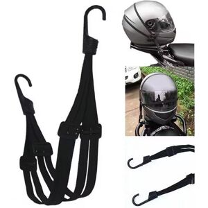 Alwaysh - Bungee Cords with Hooks, 2 Pieces Adjustable Luggage Strap Bungee Cords, Elastic Strap with 4 Sliding Buckles for Motorcycle Helmet Luggage Alwaysh - Bungee Cords with Hooks, 2 Pieces Adjustable Luggage Strap Bungee Cords, Elastic Strap with 4 Sliding Buckles for Motorcycle Helmet Luggage