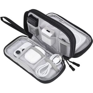 AlwaysH Cable Storage Bag, Electronic Accessories Organizer, Travel Cable Pouch, Portable Cable Organizer Bag, Tech Carrying Pouch for External Hard AlwaysH Cable Storage Bag, Electronic Accessories Organizer, Travel Cable Pouch, Portable Cable Organizer Bag, Tech Carrying Pouch for External Hard