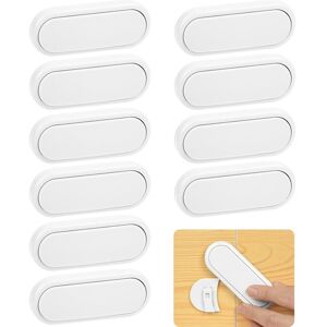 Alwaysh - Child Safety Door Locks, 10 Pieces Baby Safety Cupboard Locks, Baby Safety Latches, Baby Door Lock Safety Lock for Drawer, Fridge, Alwaysh - Child Safety Door Locks, 10 Pieces Baby Safety Cupboard Locks, Baby Safety Latches, Baby Door Lock Safety Lock for Drawer, Fridge,