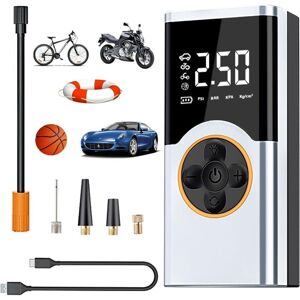Alwaysh - Cordless Car Tire Inflator, 150PSI Portable Air Compressor, 4000mAh Mini Portable Car Compressor, Digital Display and led Light for Alwaysh - Cordless Car Tire Inflator, 150PSI Portable Air Compressor, 4000mAh Mini Portable Car Compressor, Digital Display and led Light for