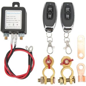 ALWAYSH DC12V Remote Battery Disconnect Switch, Car Anti-theft Circuit Breaker to Prevent Battery Drain, High Current Battery Disconnect Master Controller ALWAYSH DC12V Remote Battery Disconnect Switch, Car Anti-theft Circuit Breaker to Prevent Battery Drain, High Current Battery Disconnect Master Controller